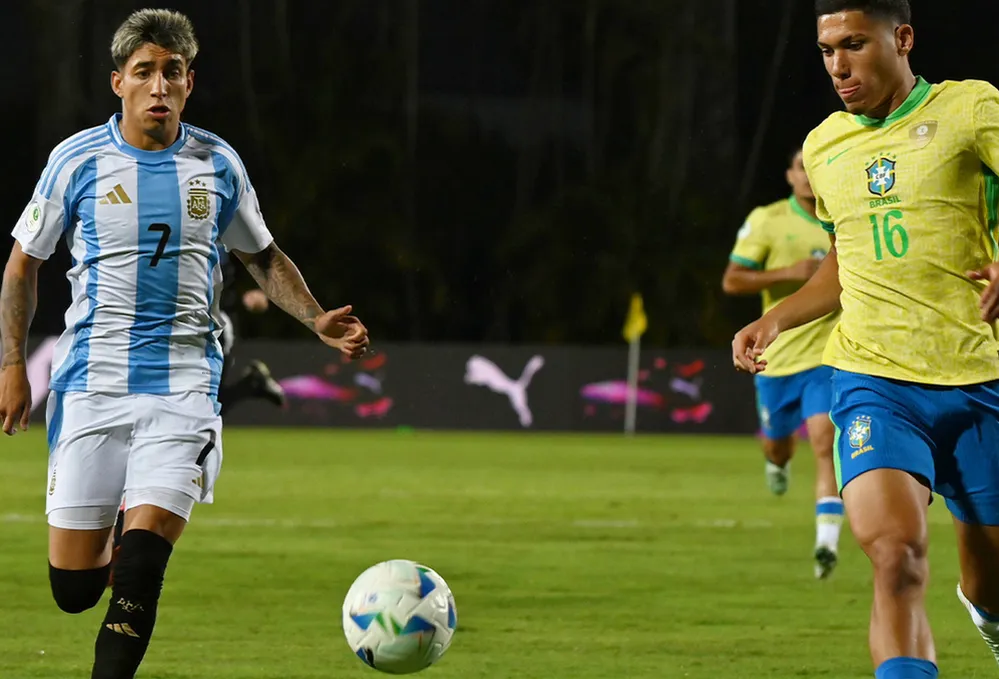 EL OBJETIVO FOTO ARGENTINA SUB 20 BRASIL X SELECCION ARGENTINA