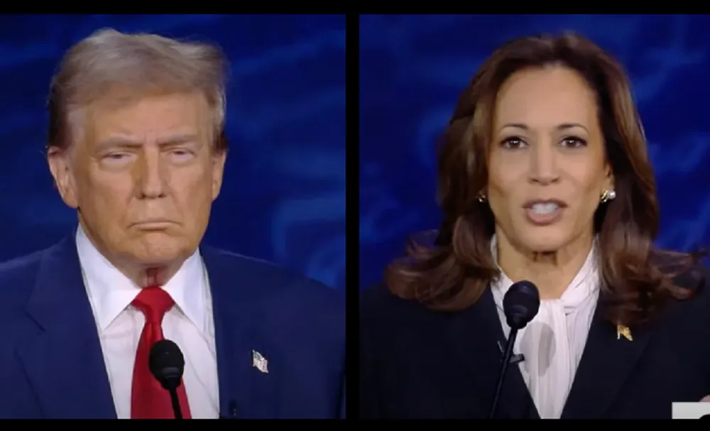 Harris y Trump