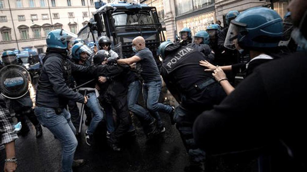 protestas Italia