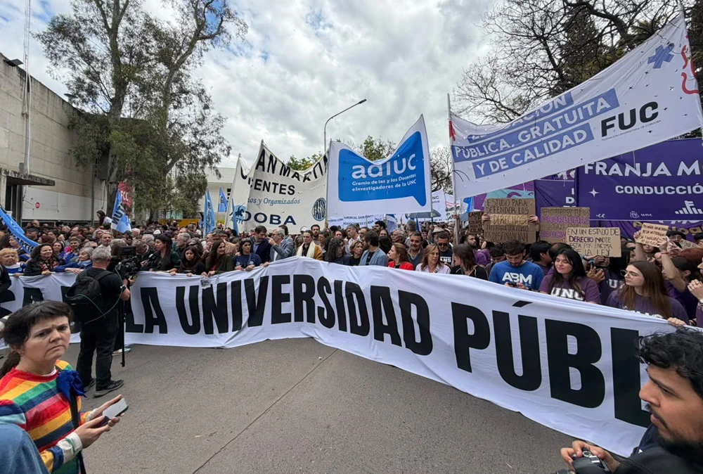 marcha universitaria