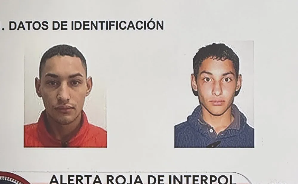 EL OBJETIVO FOTO ALERTA ROJA INTERPOL TRIPLE CRIMEN X