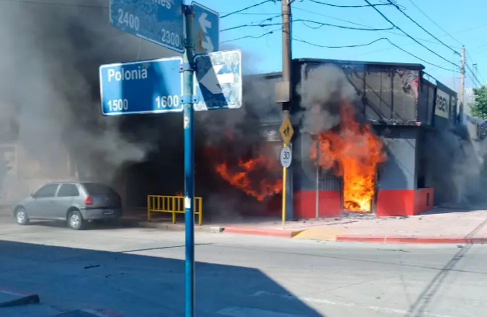 pintureria incendio