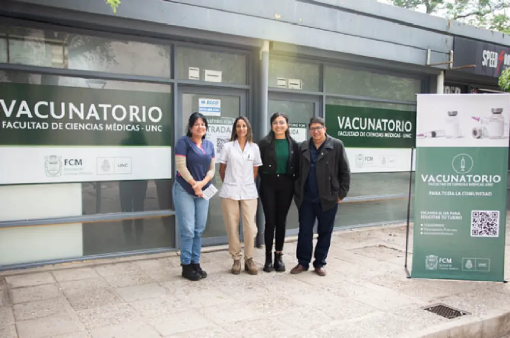Vacunatorio de la Facultad de Ciencias Médicas UNC 2