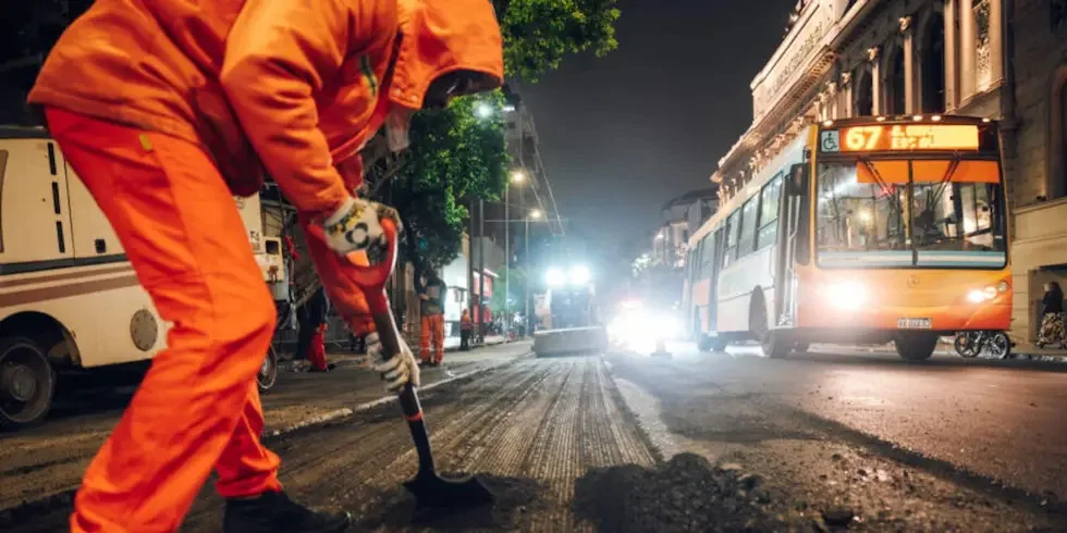 repavimentación