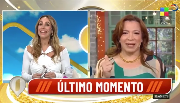 Lizy Tagliani en Telefe