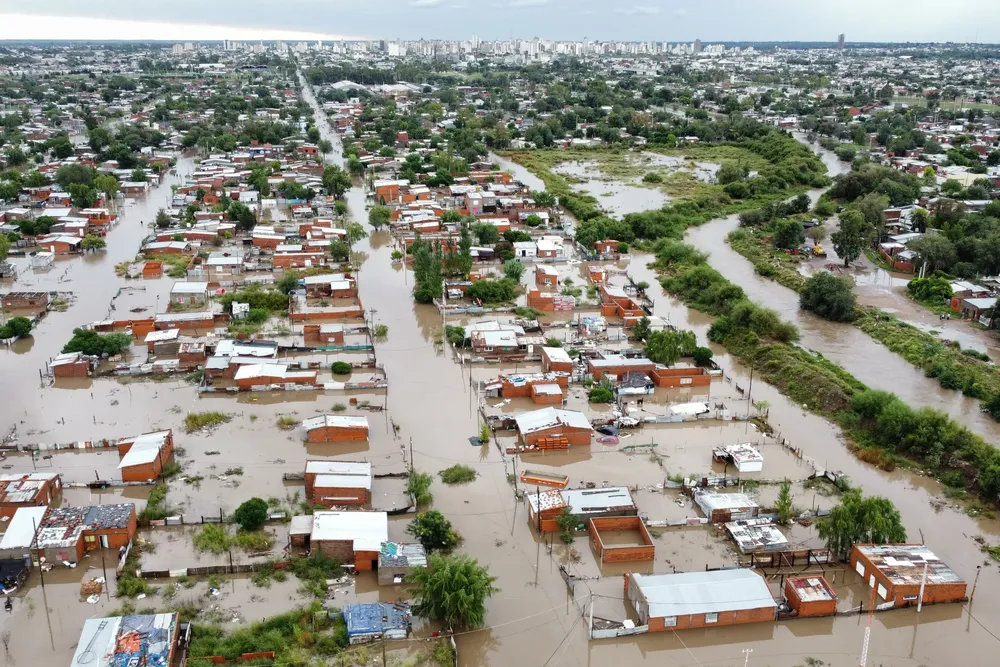 temporal en bahía blanca