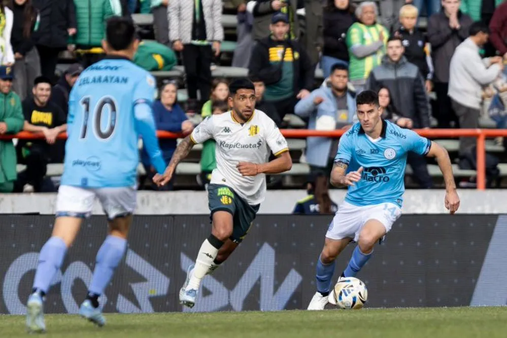 EL OBJETIVO FOTO ALDOSIVI BELGRANO X BELGRANO