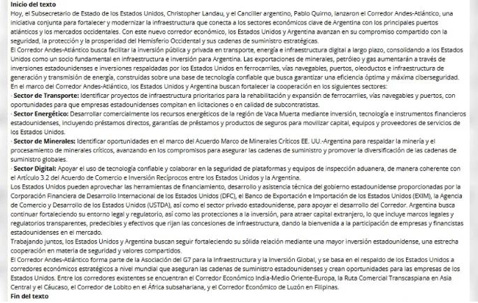 texto estados unidos