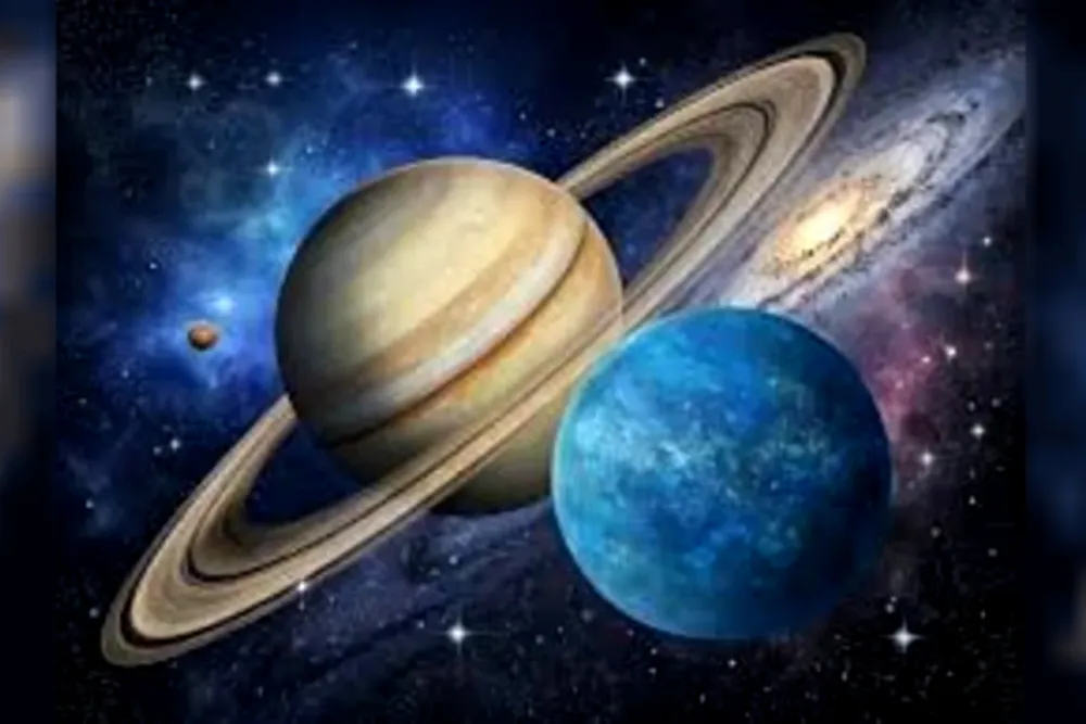 conjunción de Saturno y Neptuno