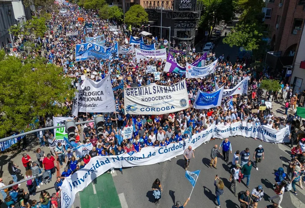marcha universitaria