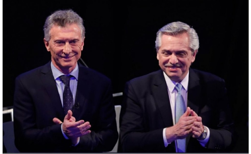 Macri y Alberto UIA