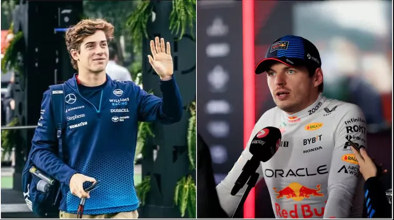 Colapinto y Verstappen