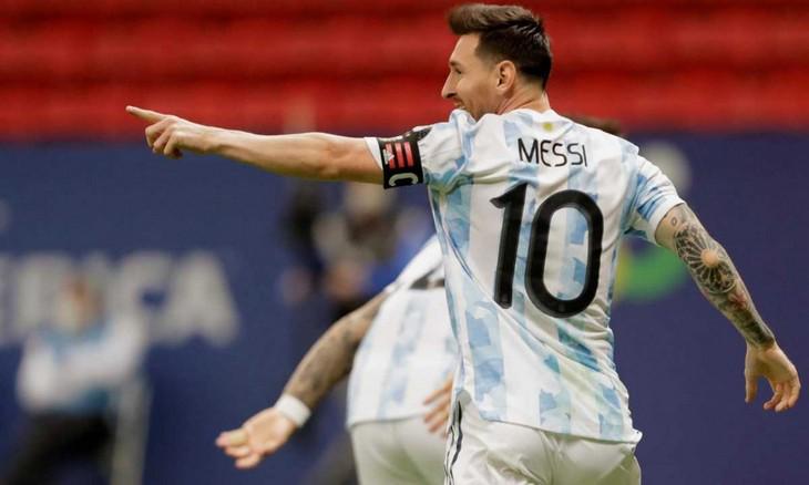 messi - colombia