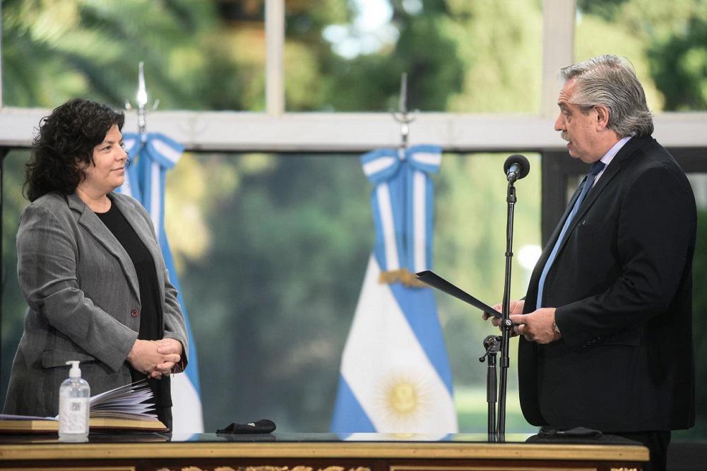 Carla Vizzotti Min. de Salud 1