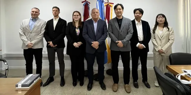 delegación de Corea