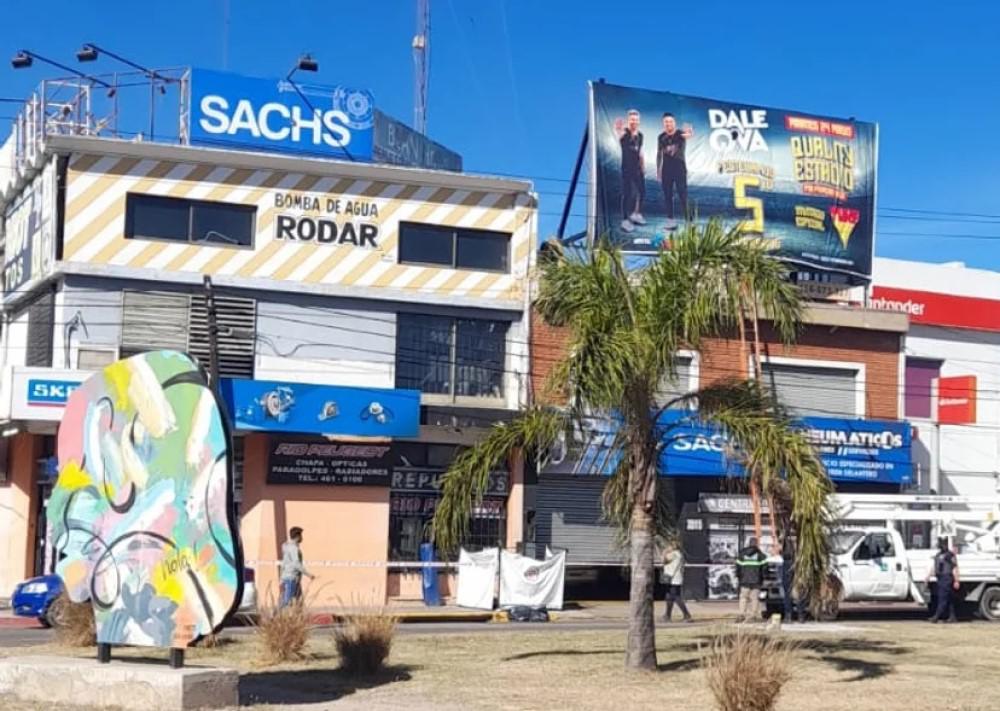 accidente rotonda las flores