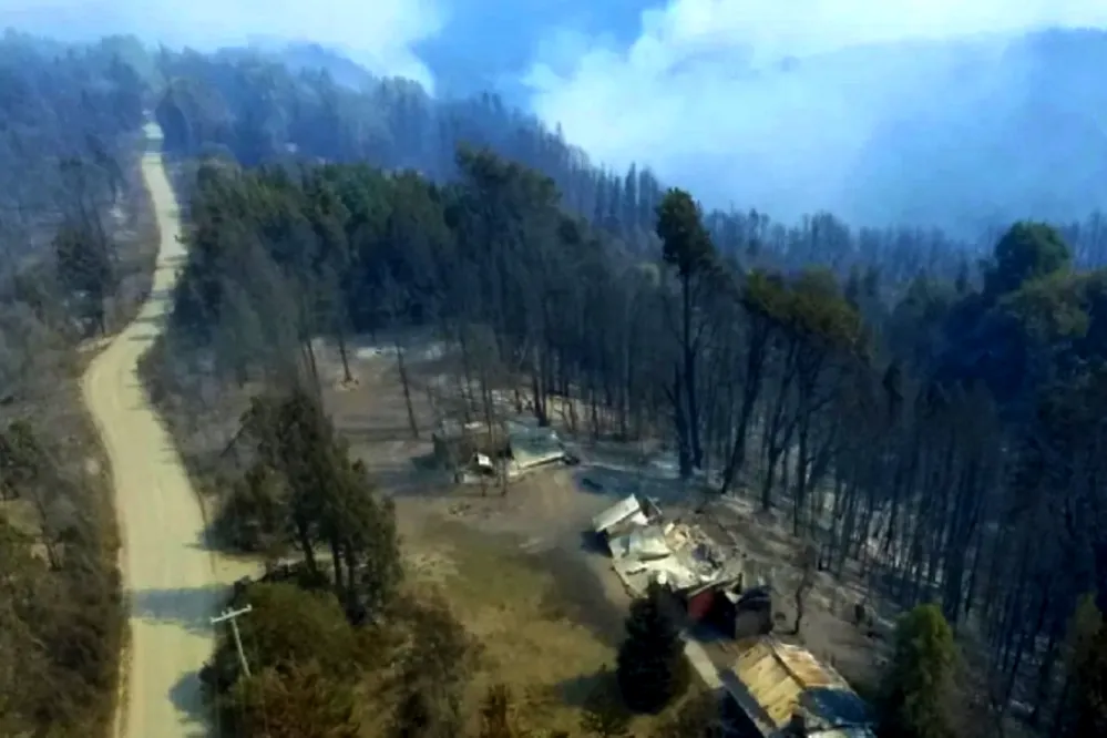 El Bolsón incendios