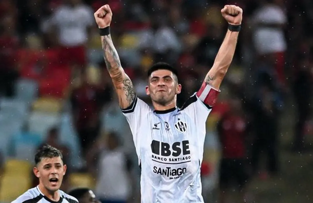 EL OBJETIVO FOTO COPA LIBERTADORES CC SANTIAGO FLAMENGO