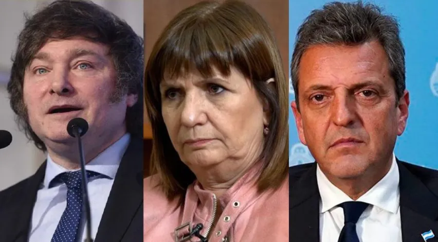 Milei Bullrich Massa