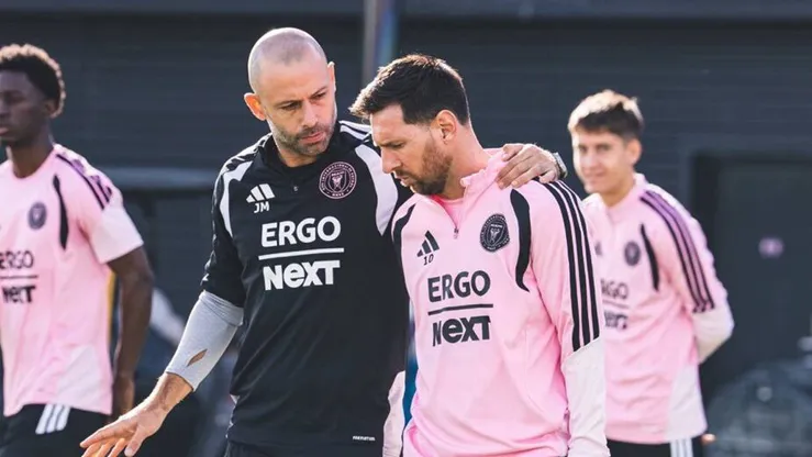 Messi y Mascherano