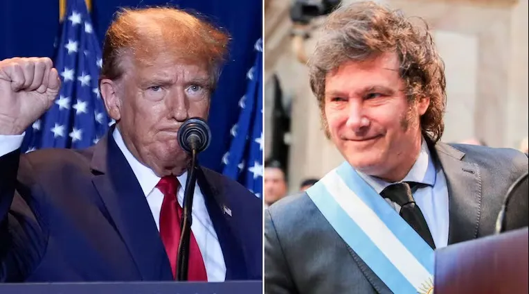 Trump y Milei