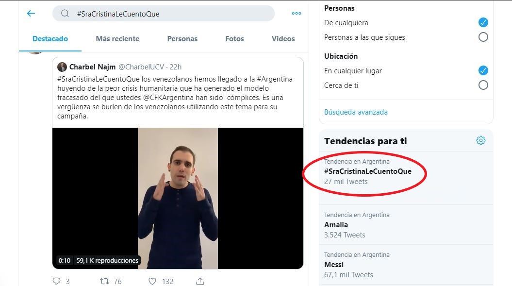 SraCristinaLeCuentoQue