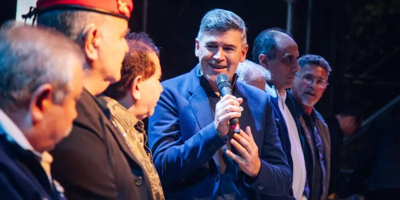 Passerini homenajeó a los héroes de Malvinas