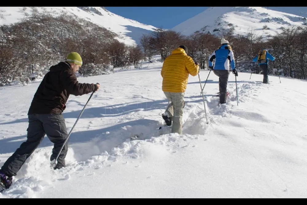 La Hoya nieve Esquel esqui