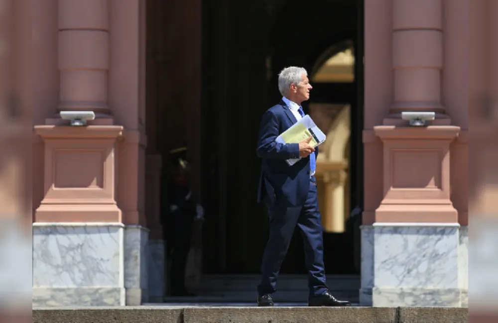 ministro de Justicia  Mariano Cuneo Libarona