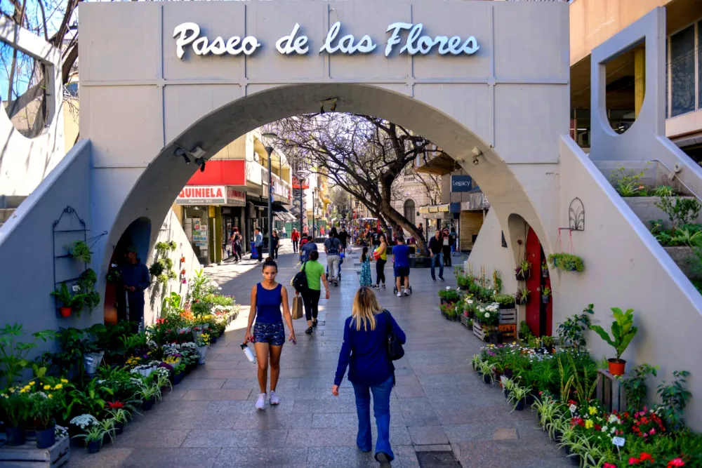 Paseo de las Flores centro cordoba