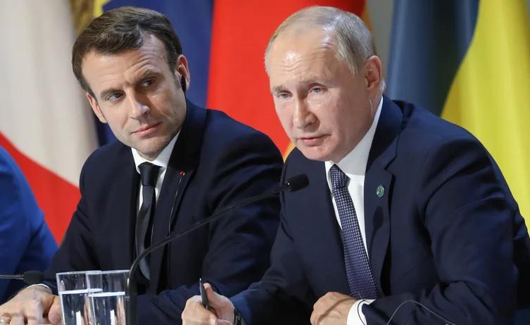 Macron y Putin