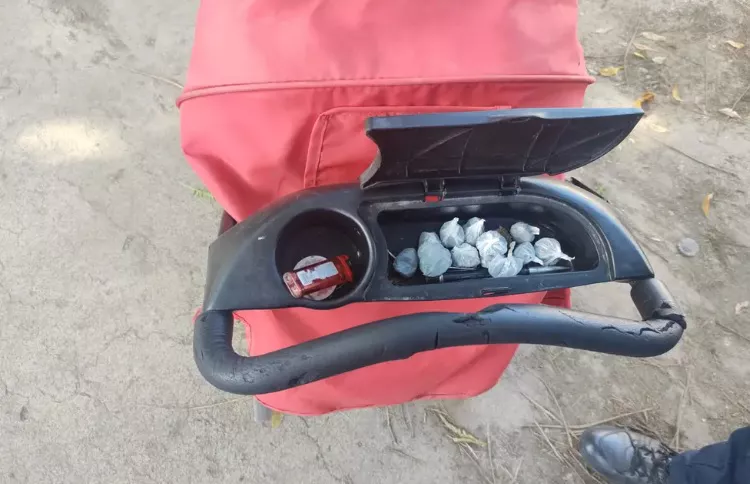 coche de bebe droga