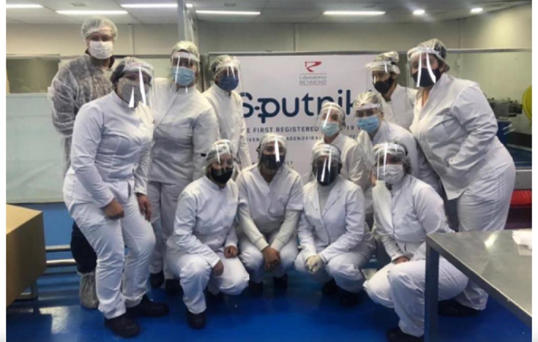 Richmond producción dosis de Sputnik V