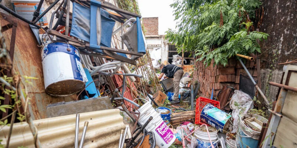 EL OBJETIVO FOTO CORDOBA BASURA BARRIO SAN MARTIN
