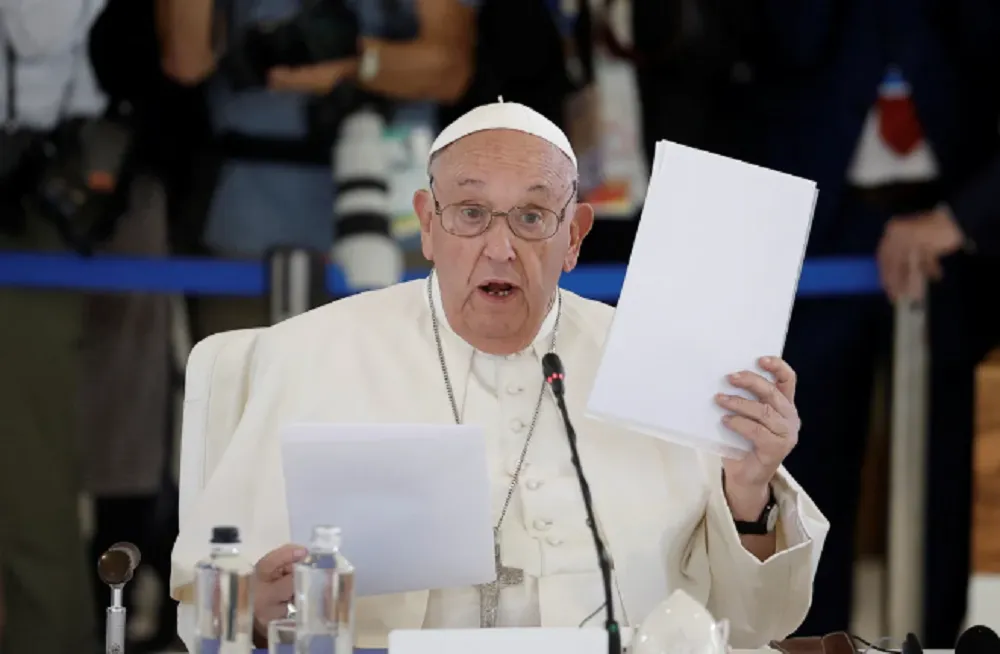 Papa Francisco texto inédito