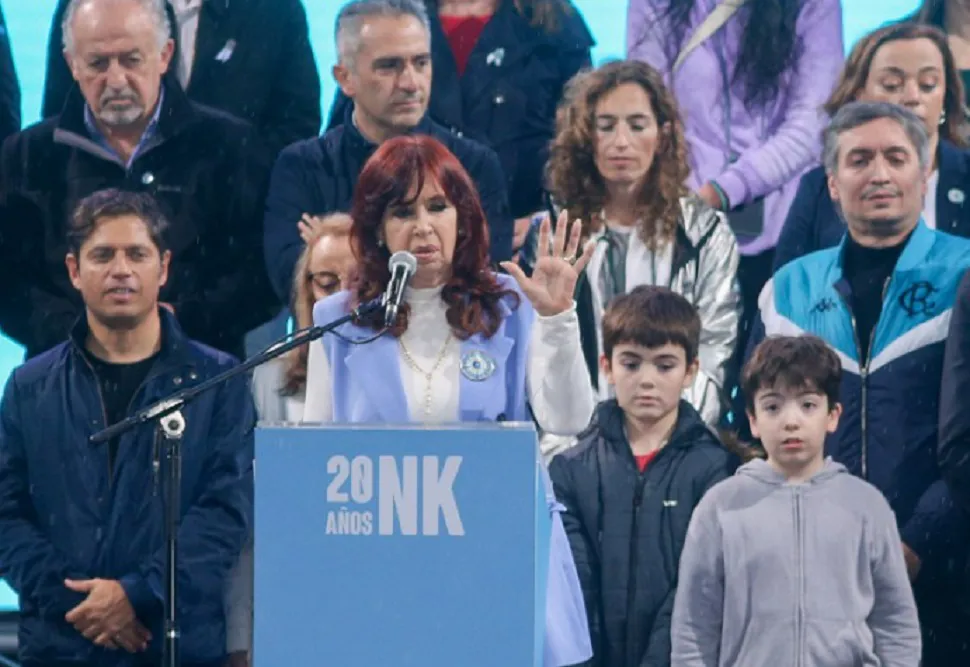 Cristina Kirchner plaza de mayo 2
