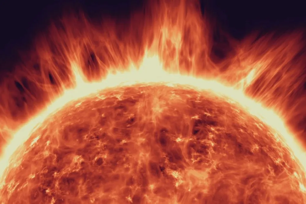 tormenta solar