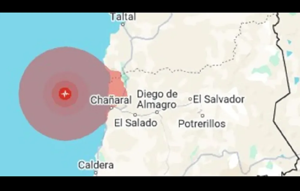 Sismo en Chile