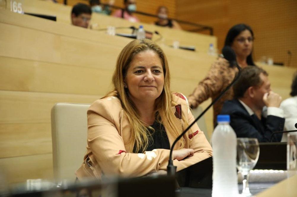 Legisladora Veronica Garade Panetta, del bloque Juntos UCR