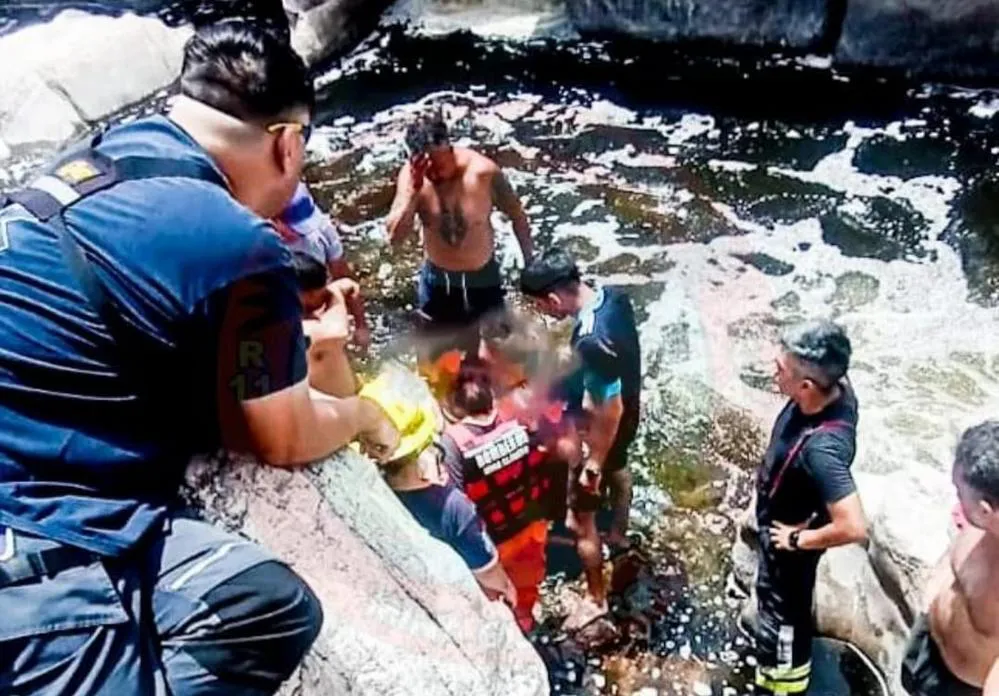 EL OBJETIVO FOTO AHOGADO MINA CLAVERO