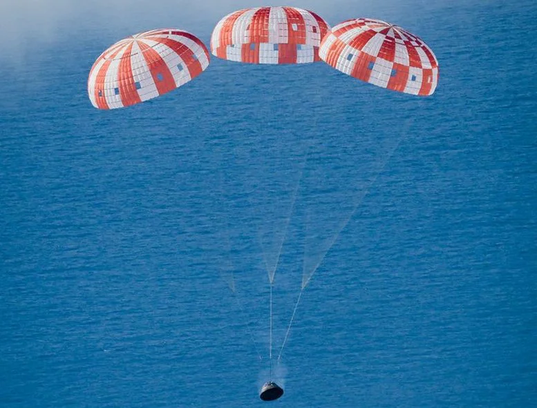 EL OBJETIVO FOTO ORION AMERIZAJE X NASA