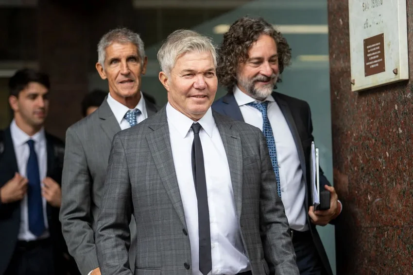 Fernando Burlando junto a Fabián Améndola_ NA