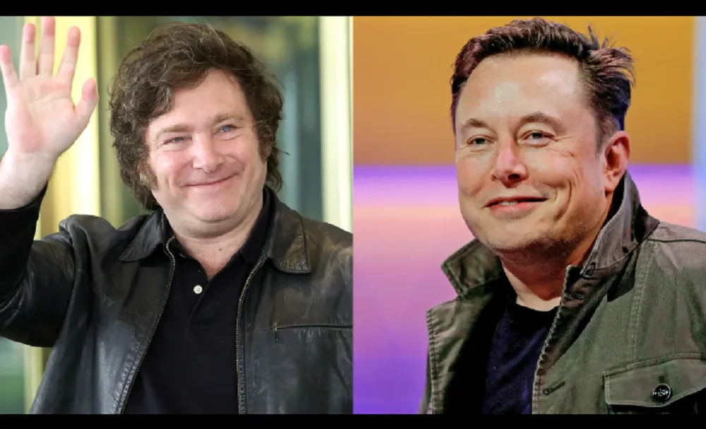 Milei y Elon Musk