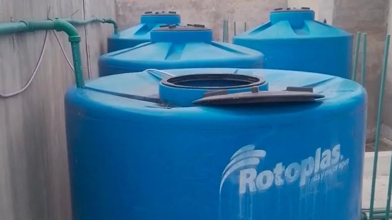 tanque de agua