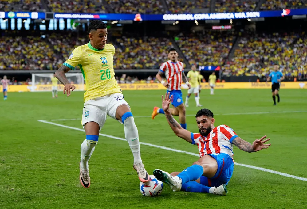 EL OBJETIVO FOTO COPA AMERICA BRASIL PARAGUAY NA