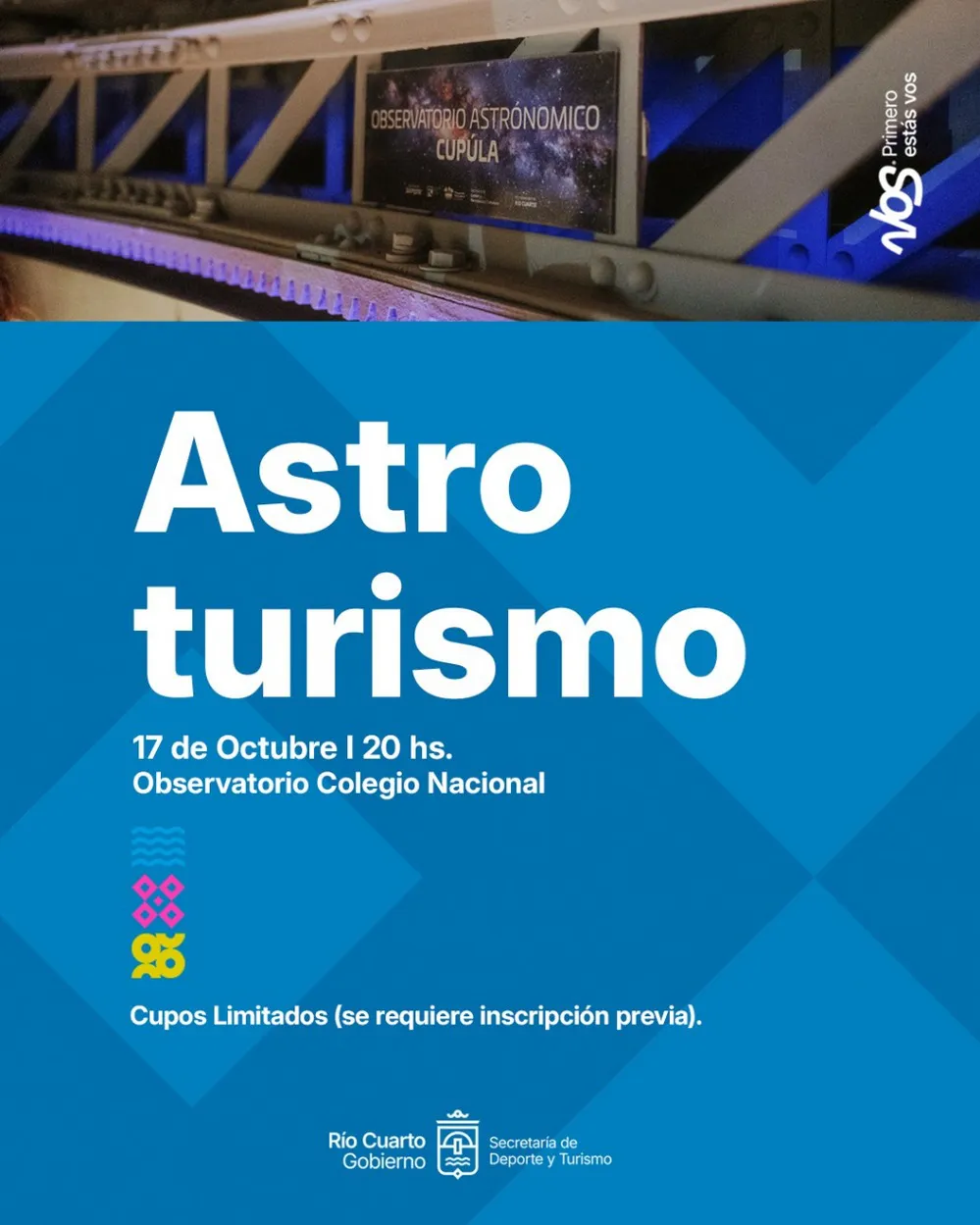 EL OBJETIVO FOTO RIO CUARTO MES TURISMO OCTUBRE 2025