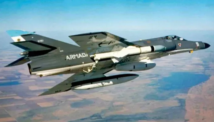 aviones Super Étendard de la Armada Argentina