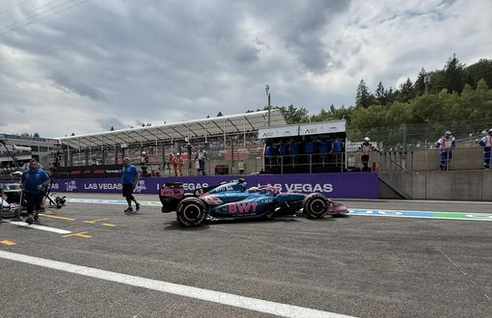EL OBJETIVO FOTO FORMULA 1 COLAPINTO BOXES X ALPINE