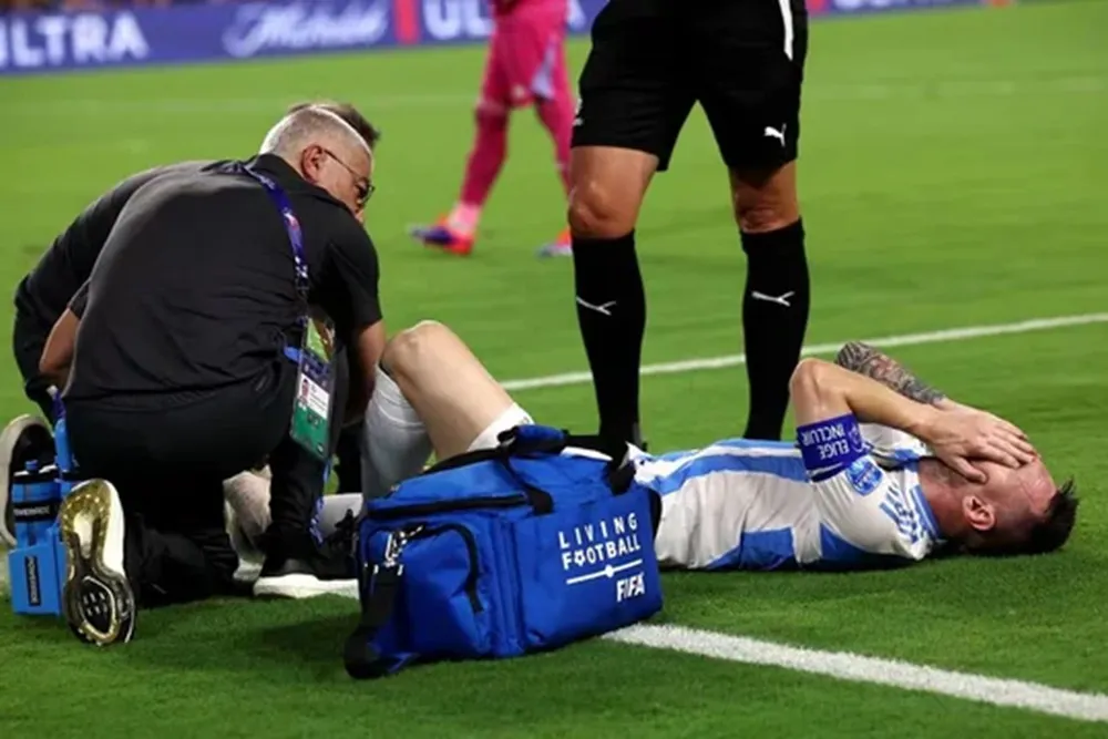 lesion messi copa america