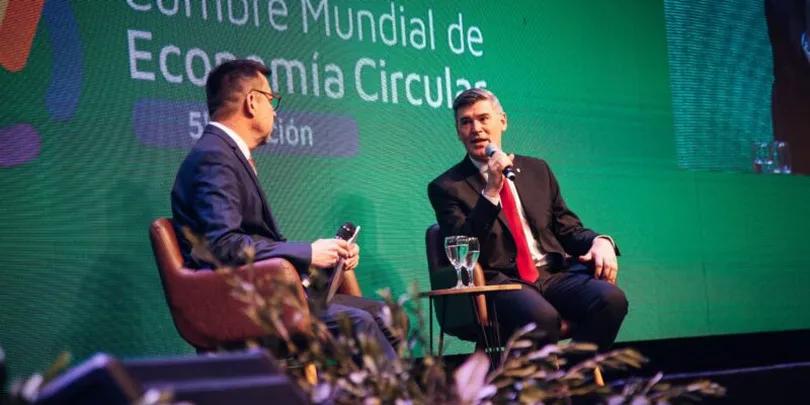 Passerini-cumbre-mundial-economía-circular_ prensa Municipalidad